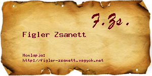 Figler Zsanett névjegykártya