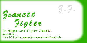 zsanett figler business card